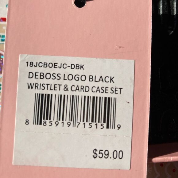 Juicy Couture NWT 2 Piece Set wristlet and card holder❤️❤️ Gift Set❤️❤️ - Picture 7 of 10